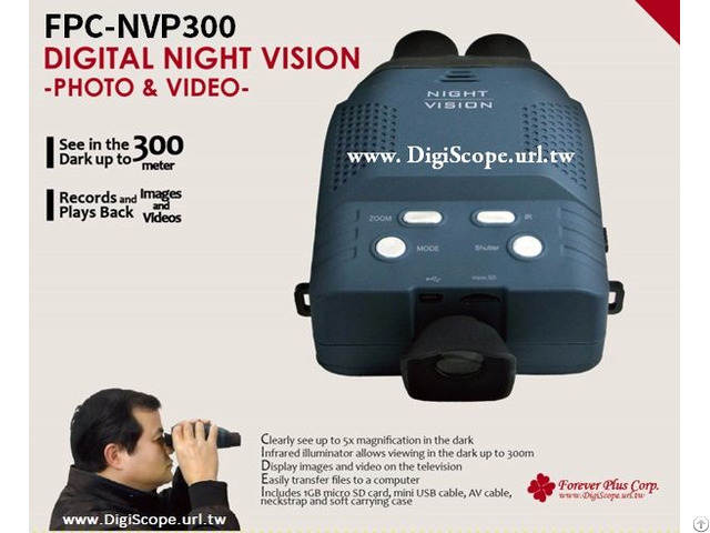 Multi Functional Digital Night Vision Scope For Professionals (fpc-nvp300)