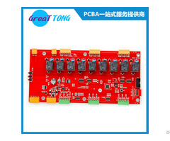 Testing Machine Equipment Multilayer Pcb Prototype Assembly Red Solder Mask Hasl