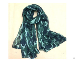 Summer Camouflage Printed Scarf