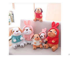 Wholesale Custom Stuffed Animal Toy Small Size Plush Dog Toys Promotional Gift