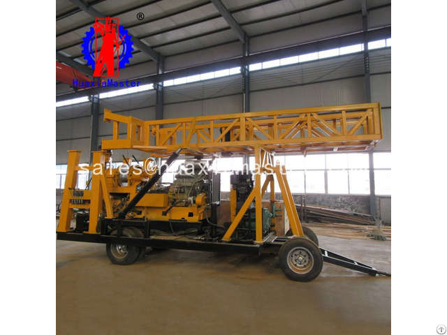 Xyx 44a Wheeled Hydraulic Core Drilling Rig