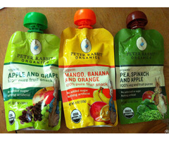 Laminated Plastic Food Grade Packaging Soursop Juice Bag