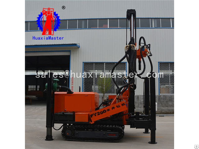 Fy200 Water Crawler Type Pneumatic Drilling Rig Supplier