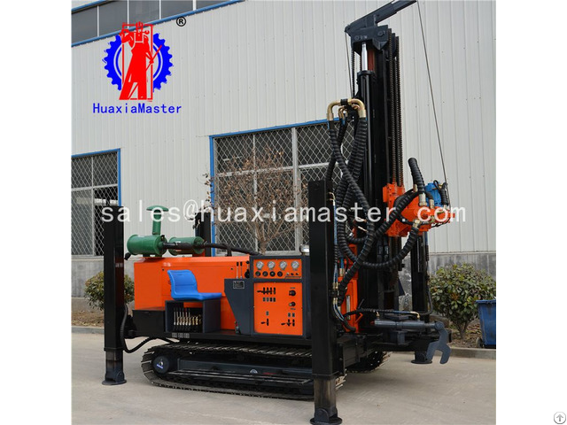 Fy260 Crawler Pneumatic Rock Water Well Drilling Rig