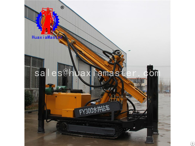 Fy300 Crawler Pneumatic Press Water Well Drilling Machine For China