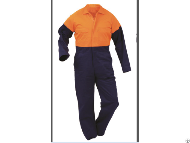 Polyester Cotton Mens Workwear Overalls