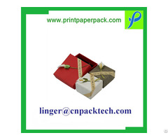 Customized Coated Paper Packaging Storage Gift Box Flat Shipment