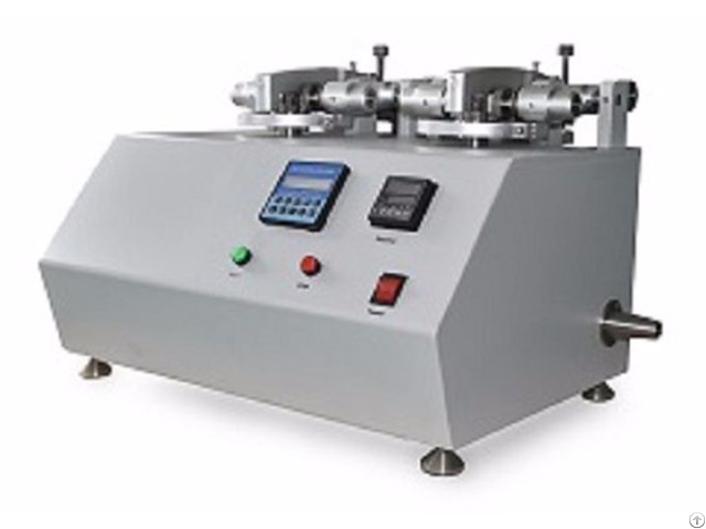 Double Head Abrasion Tester For Measuring Its Quality Loss