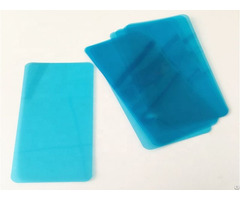 High Transparent Easy Tear Blue Pet Protective Film For Mobile Phone Screen Die Cutting