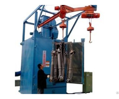 Hanger Shot Blasting Machine Used For Surface Cleaning