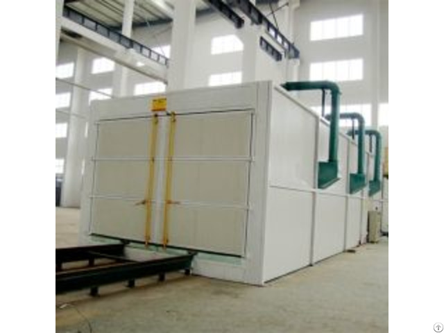 Q26 Series Big Tank Sand Cleaning Booth Shot Blasting Room