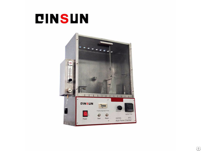 Automatic Textile 45 Degree Flammability Tester