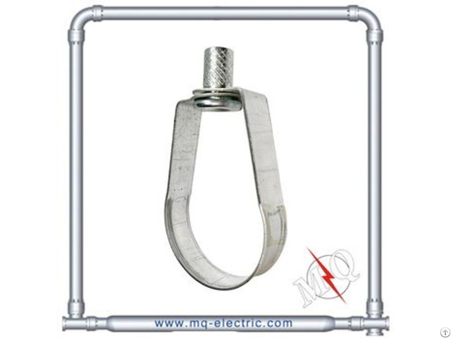 Loop Hanger Galvanized Hinged Pipe Clamp