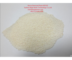 Special Chelating Resin Bd501 For Boron Removal