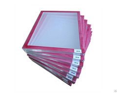 Red Glue Pre Stretched Screen Printing Frame
