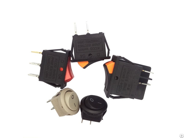 Changzhou Jinhe Rocker Switch Kcd3 Kcd4