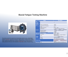 Biaxial Fatigue Testing Machine