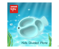 Eco Plastic Feeding Supplies Kids Plate Baby Dishes