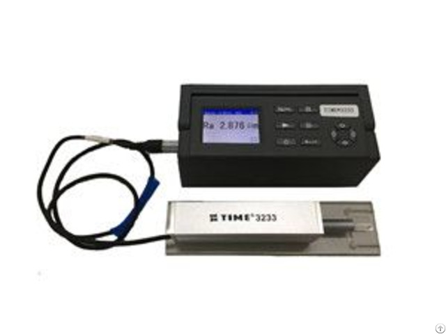 Skidless And Skidded Surface Roughness Tester Profilometer Time 3233