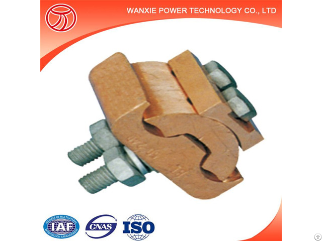Shaped Copper Parallel And Groove Clamp