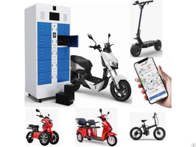 Intelligent Battery Swapping Cabinet For Electric 2 Wheeler