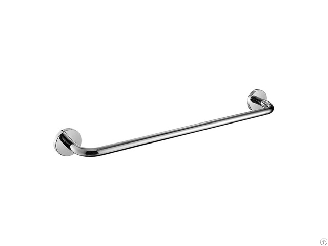 Home Round Stainless Steel Towel Rail Single