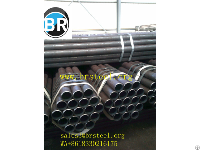 Api Astm Din Bs St 52 S355jrh Q345b A572 Grade50 Carbon Seamless Steel Pipe 196 5 Mm Mechanical