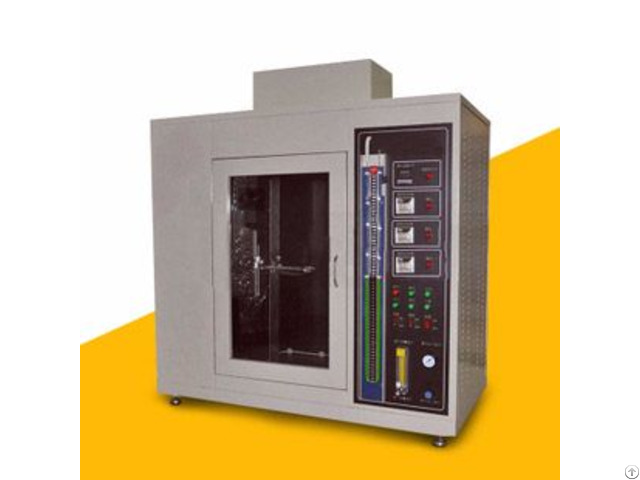 Plastic Materials Horizontal Vertical Flammability Tester