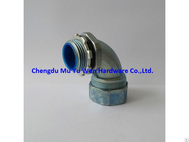 Zinc Die Cast 90d Elbow Liquid Tight Conduit Connector