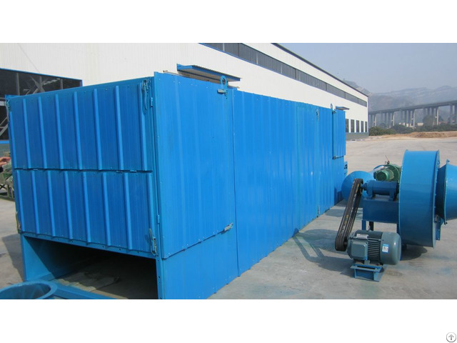 Mesh Belt Dryer Machine For Drying Charcoal Briquettes