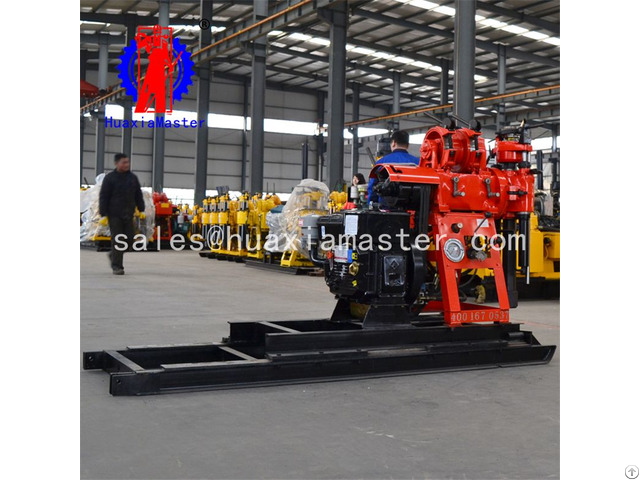 Hz 130yy Fully Hydraulic Drill 130 Meters Drilling Machine Rock And Soil