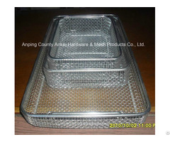 Stainless Steel Plain Wire Mesh Tray
