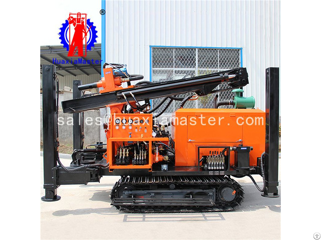 Huaxiamaster Sale Full Hydraulic Pneumatic Well Drilling Rig Fy 200 Crawler Drill
