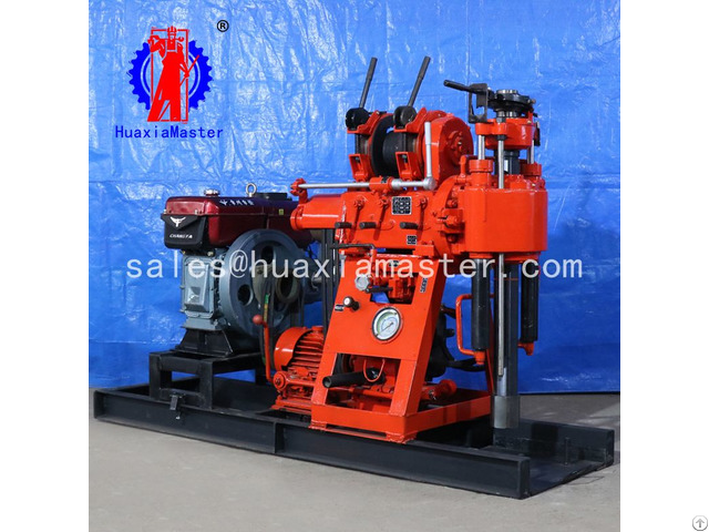 Xy 150 Small Diesel Engine Water Well Drilling Rig For Sale Bore Low Price