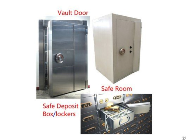 Against Burglars Safe Stainless Steel Door For Bank