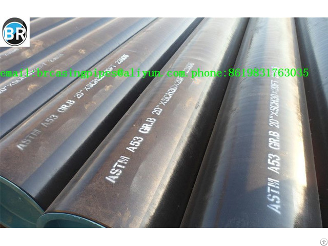 Astm A333 Gr6 Api 5l X52 16 20 30 Inch 140mm Carbon Steel Seamless Pipe