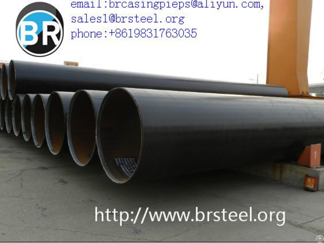 Api 5l Longitudinal Submerged Arc Welded Lsaw Steel Pipe