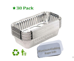 Aluminum Foil Pans With Plastic Transparent Lids