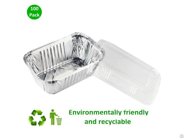 Aluminum Pans With Plastic Transparent Lids