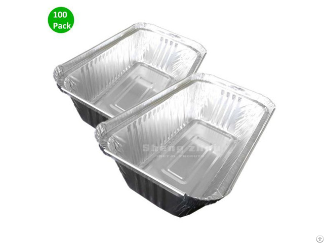 Aluminum Tins Baking 100 Pack