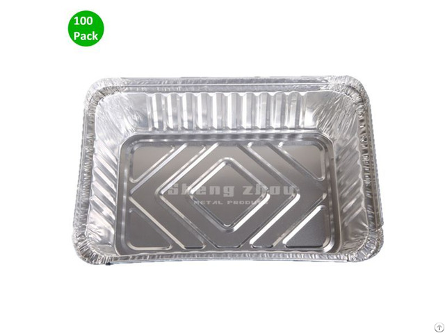 Aluminum Disposable Pans 100 Pack