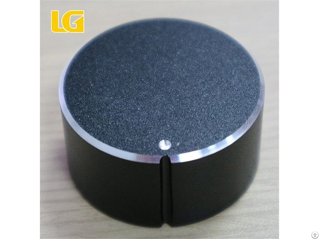 Durable Black Aluminum Alloy Volume Knob