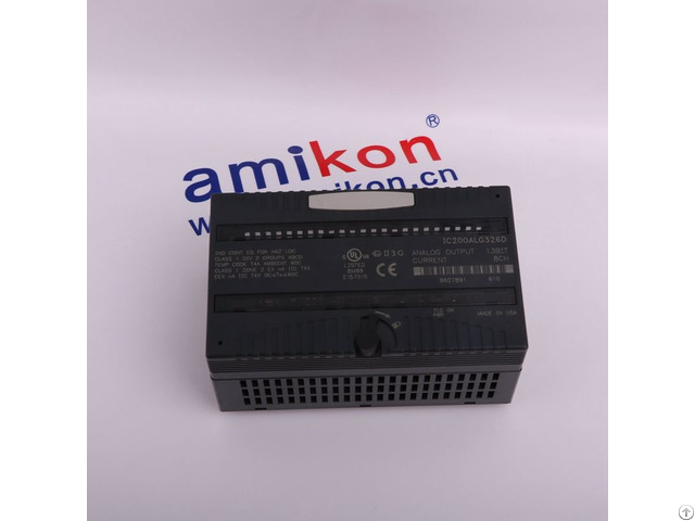 Ge Fanuc Ic697alg230