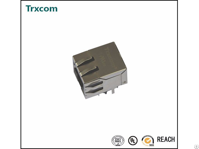 We 7499111446 Trxcom 1000base T Tab Down Rj45 Magjack