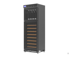 Wine Refrigerator With Argon Divider Research And Development
