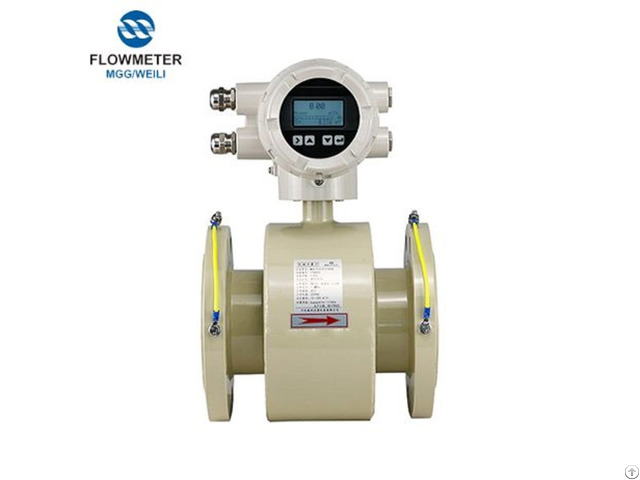 Dn65 Caliber Waste Water Mechanical Acid Liquid Flow Meter