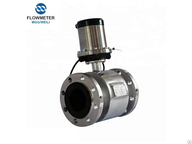 Analog Emg Ss316 Electrode Flowmeter Water Flow Meter Battery Type