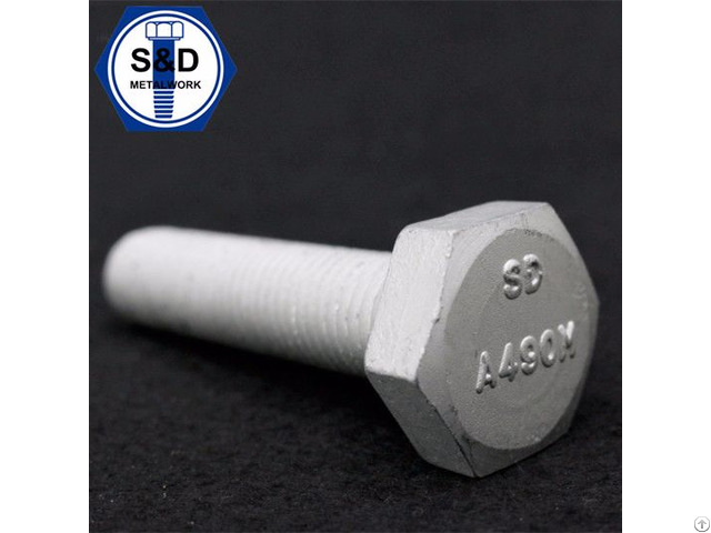 Factory Supply Astm A490 Heavy Hex Structural Bolt