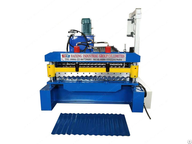 Steel Profile Deck Floor Roll Forming Machine