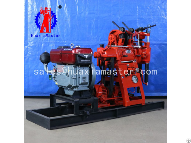 Offer Xy 100 Borehole Drilling Machine Dieseal Engine Water Well Drill Rig